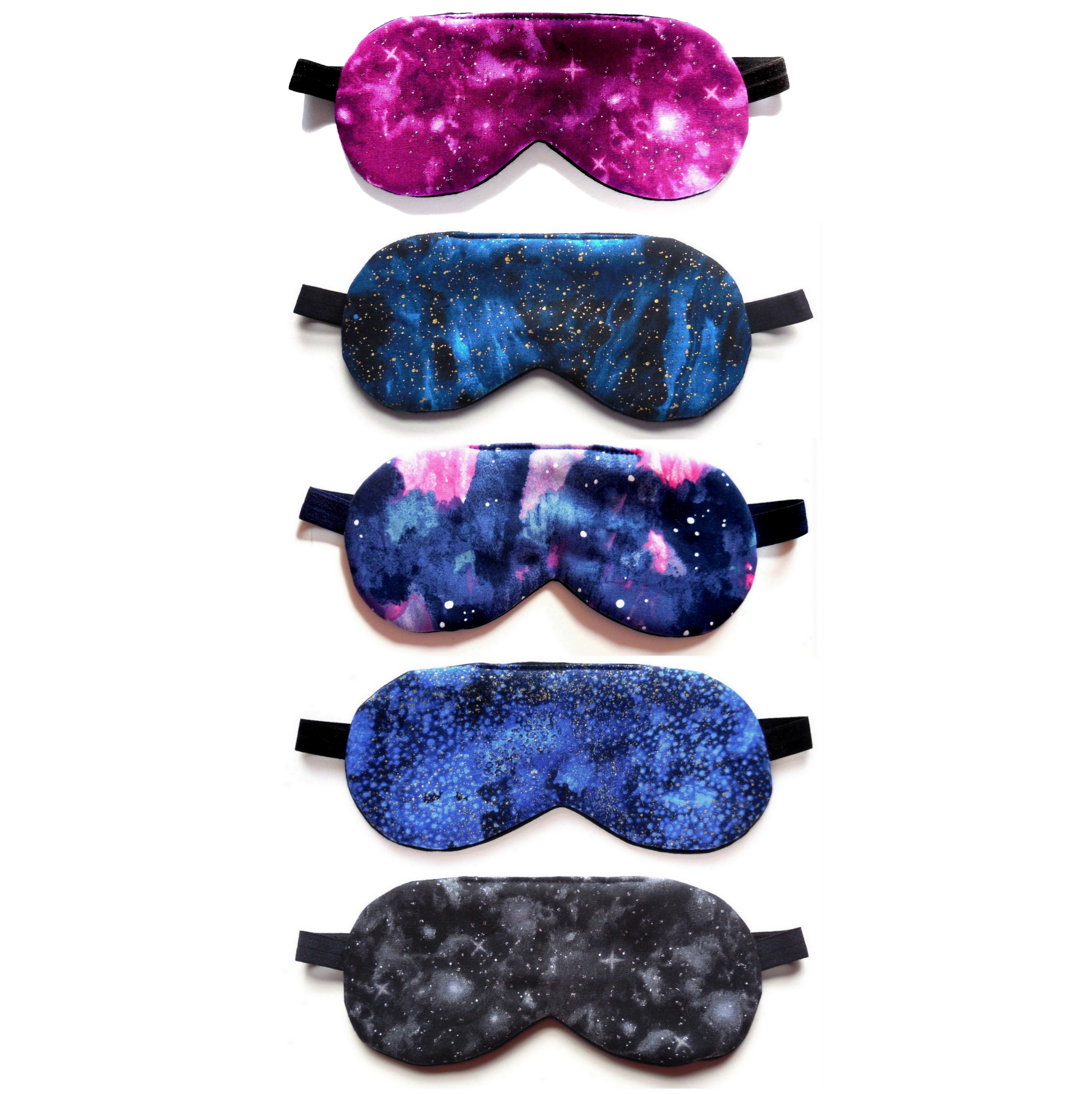Galaxy & Outer Space Themed Sleep Masks LANGUOR