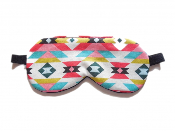 axtec organic cotton sleep mask tribal pattern