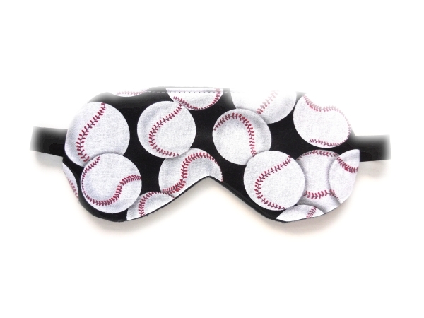 baseball sleeping eye shade