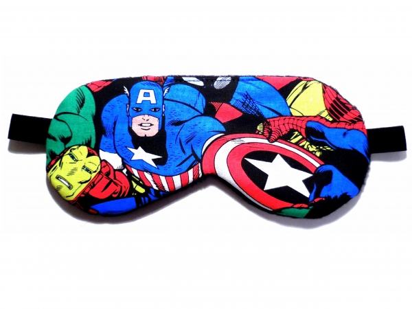 captain america sleep mask