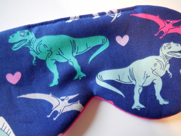 girls dino blindfold