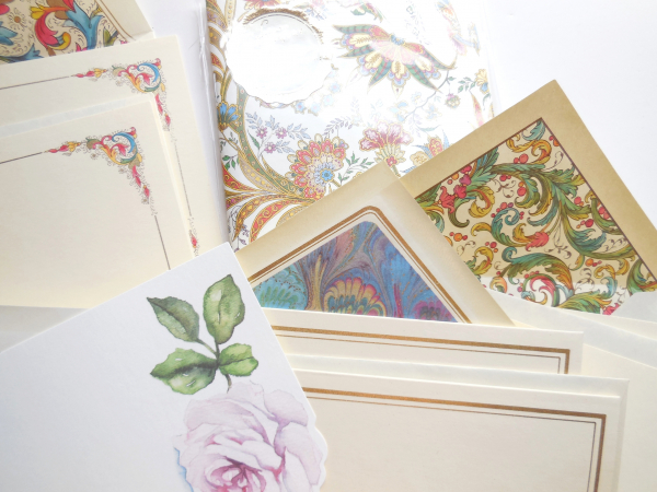 buy florentine stationery cards