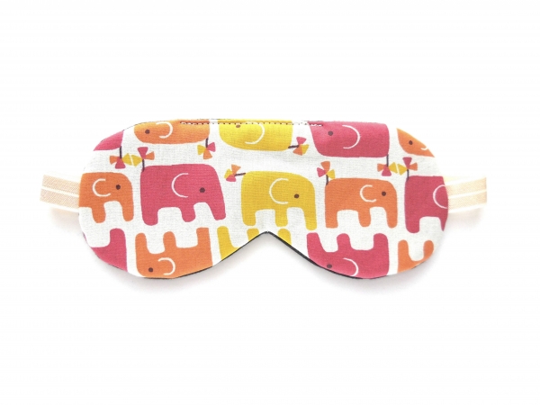 elephant organic cotton sleeping eye mask