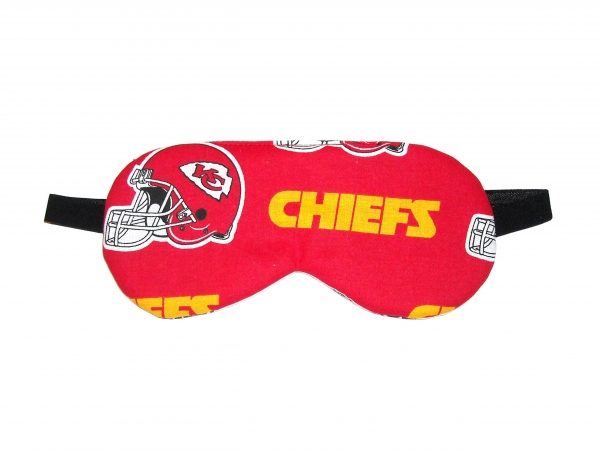 kansas city chiefs sleep mask