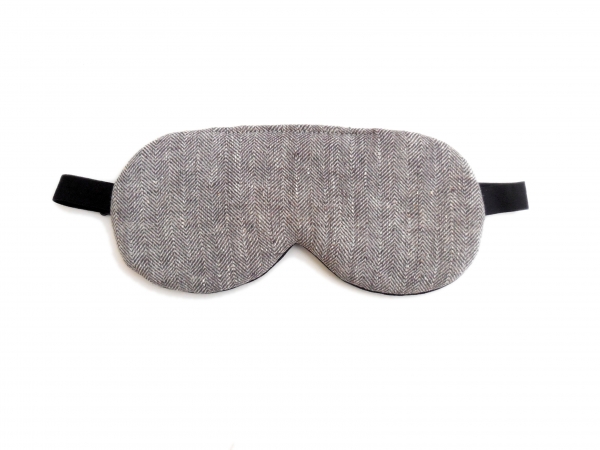 herringbone eye mask