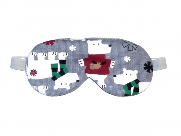 polar bear sleep mask for christmas