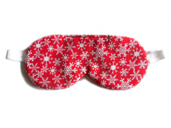 snowflake sleep mask for Christmas