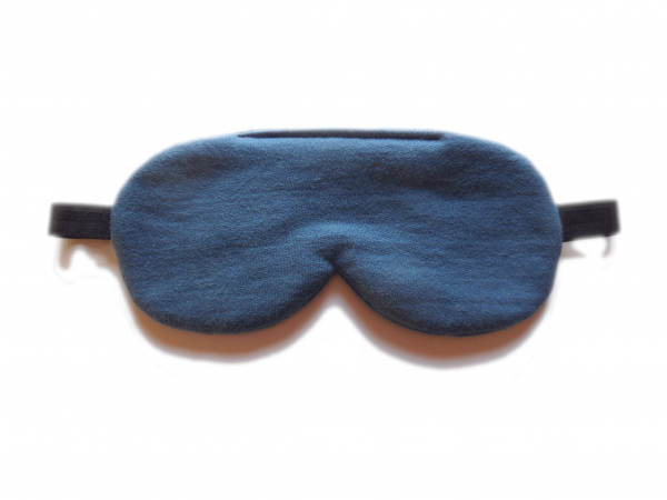 organic flannel sleep mask