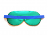 satin eye masks for kids green