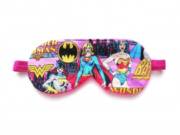 dc comics girls superhero sleep mask languor