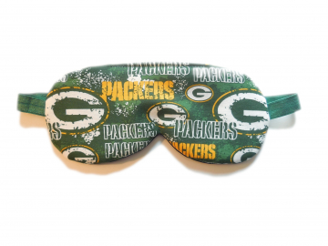green bay packers sleep mask
