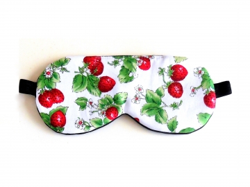 strawberry sleep mask for girls