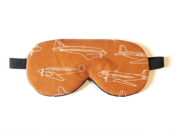 Airplane Organic Cotton Sleep Mask
