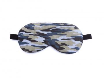 Camo Sleep Mask, Blue