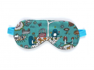 Penguins Organic Cotton Adjustable Sleep Mask