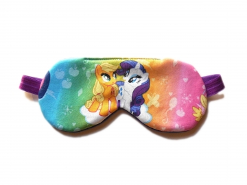Ponies Sleep Mask, Purple