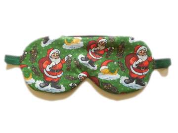 Santa Lantern Sleep Mask Santa Lantern Sleep Mask