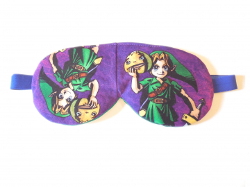 Satin-Lined Adult Sleep Mask with Zelda